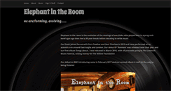 Desktop Screenshot of elephantintheroommusic.com